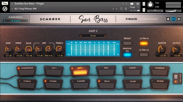 Cover image for Native Instruments Scarbee Sun Bass – Finger Download