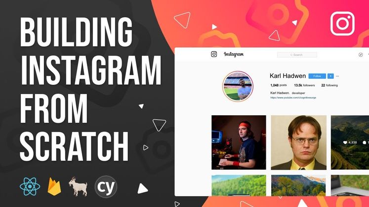 Cover image for Building Instagram from Scratch Using React, Tailwind CSS, Firebase