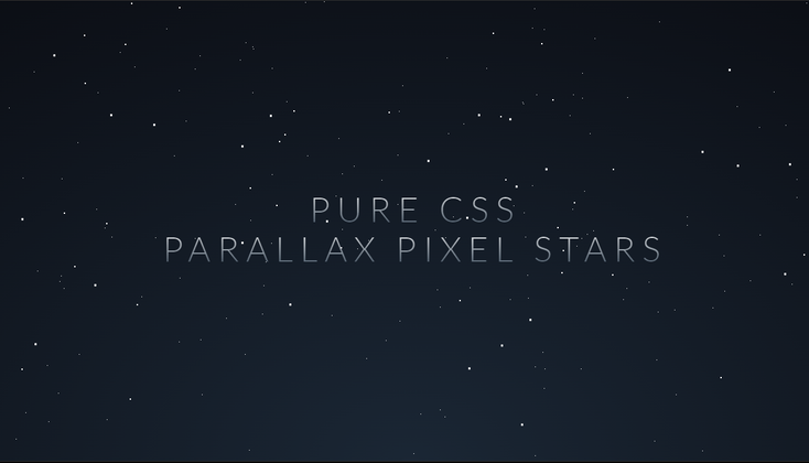 Cover image for Parallax Star Background in CSS